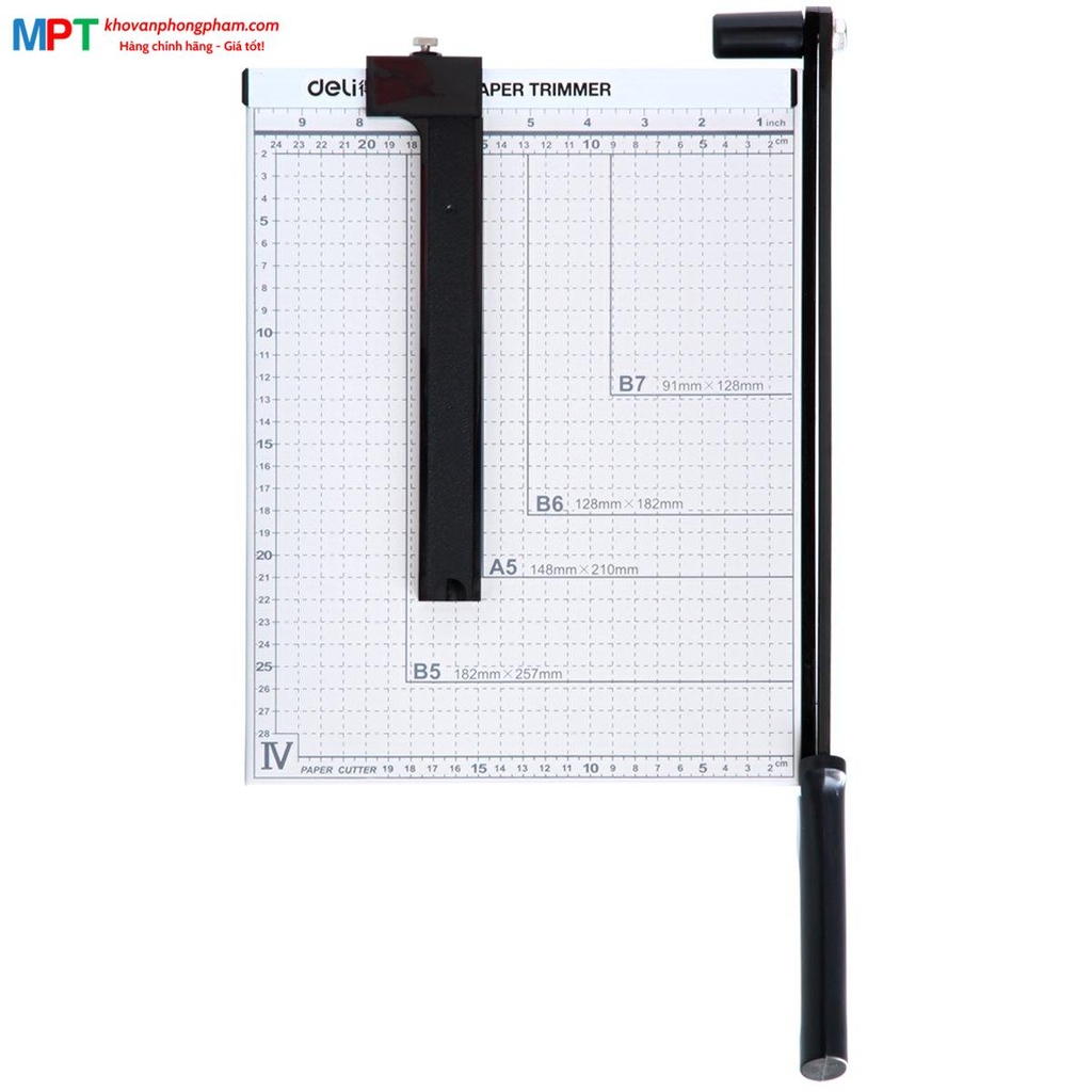 Bàn cắt giấy A4 Deli 8014 (Cắt 10 tờ)