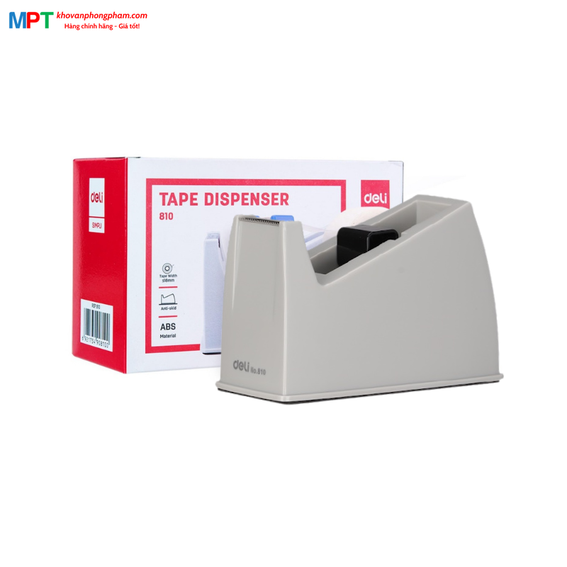 Cắt băng dính văn phòng để bàn Deli 810