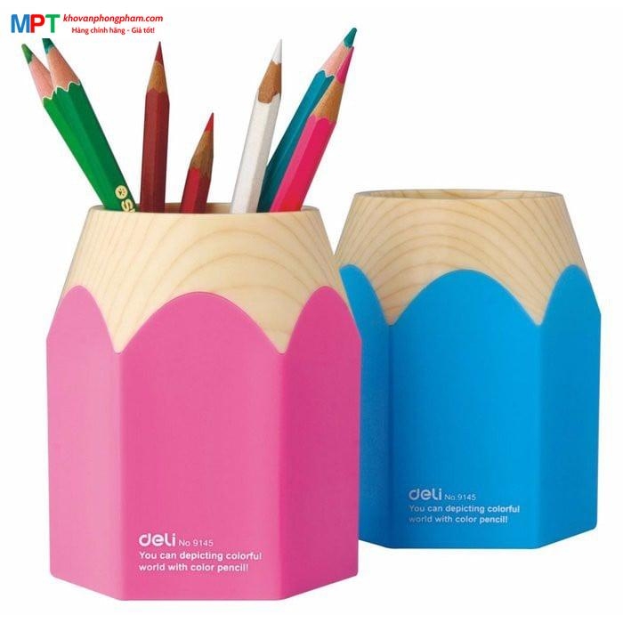Cốc cắm bút Deli 9145