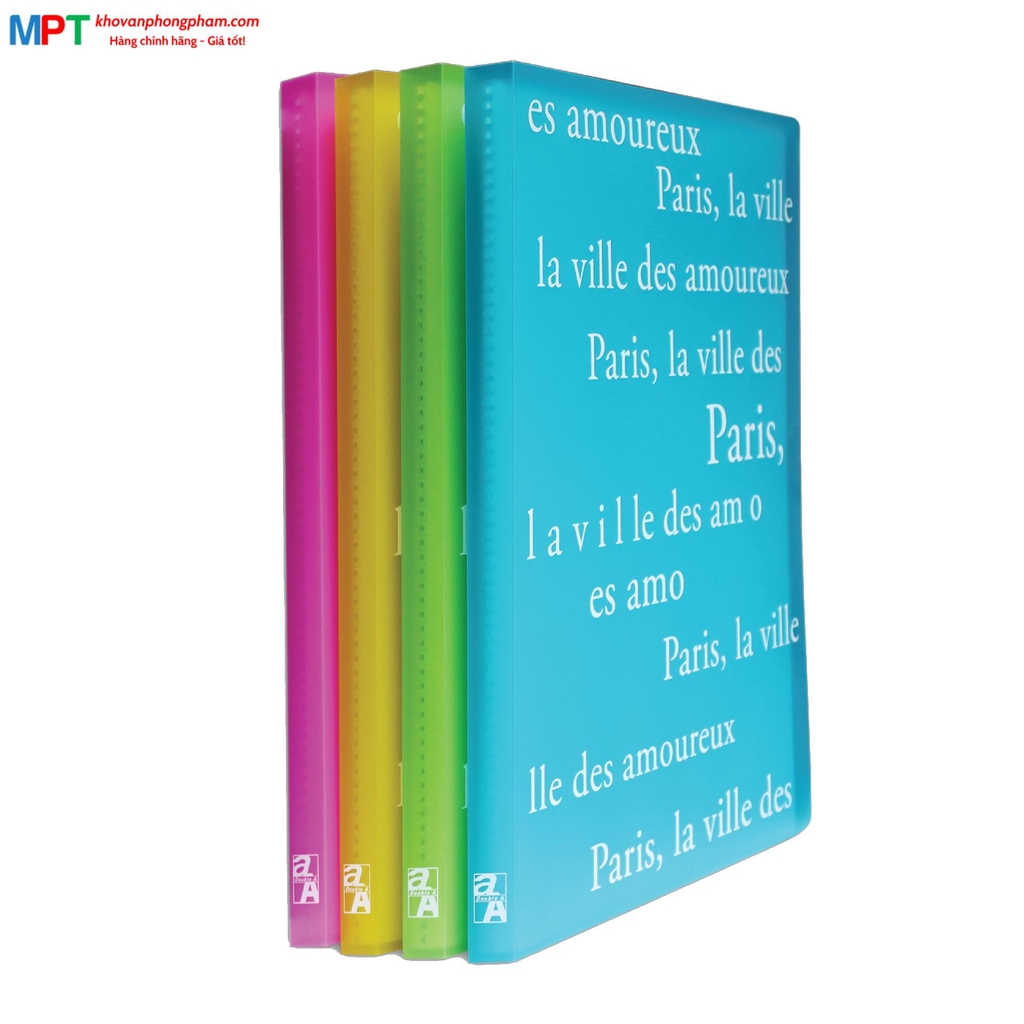 File lá 20 Trang Double A thiết kế kiểu Paris