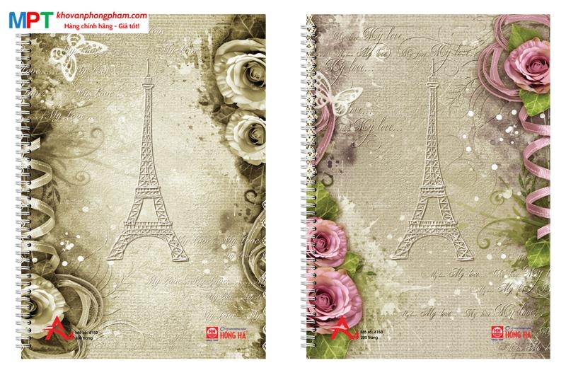 Sổ lò xo Hồng Hà A4 200 trang 4150 (210x297mm)
