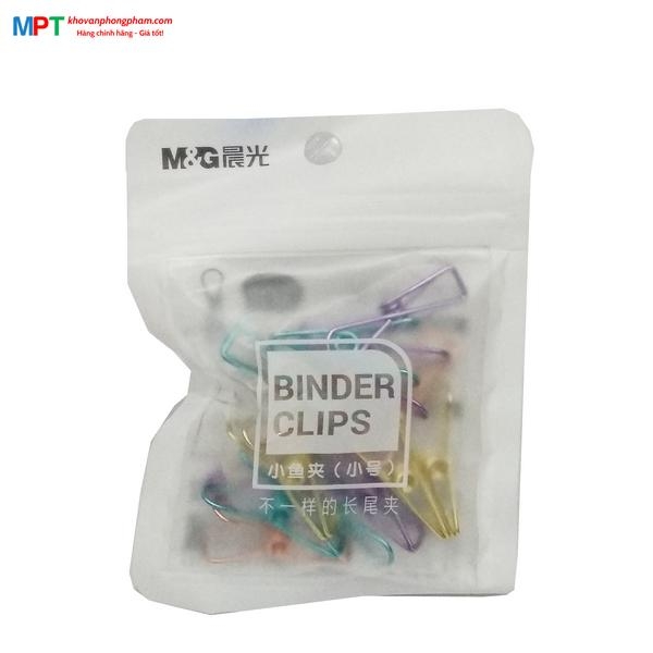 Kẹp sắt hình nhiều màu M&G ABSN2681 (16 cái/túi)