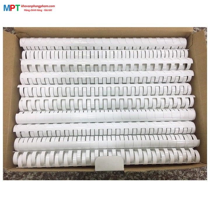 Lò xo nhựa 22mm đóng 180 tờ (Hộp 50 chiếc)