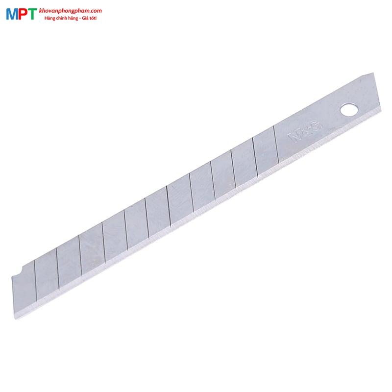 Lưỡi dao rọc giấy nhỏ M&G ASS91414 - Kích thước 9mm - Hộp 10 lưỡi dao