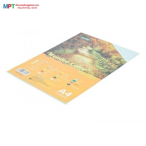 Bìa Ganh Zentino A4 10 Tờ ĐL180gsm - Màu JADE