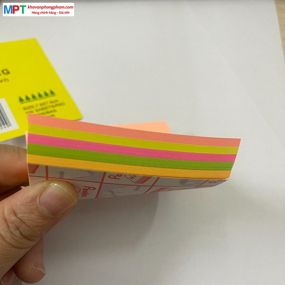 Giấy nhớ PENKO 3x2 - Kích thước 51 x 76mm - 4 màu quang hoặc 5 màu quang
