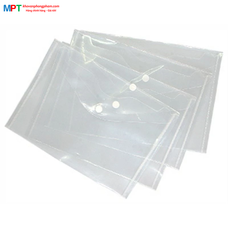 Túi clear bag khổ B5 TCTA5 - Kích thước 20 x 27.5cm - Đựng vừa vở, giấy khổ B5