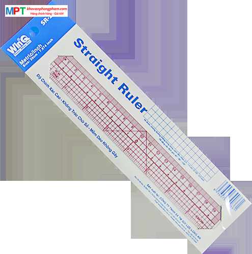 Thước nhựa dẻo 20cm WinQ SR-20