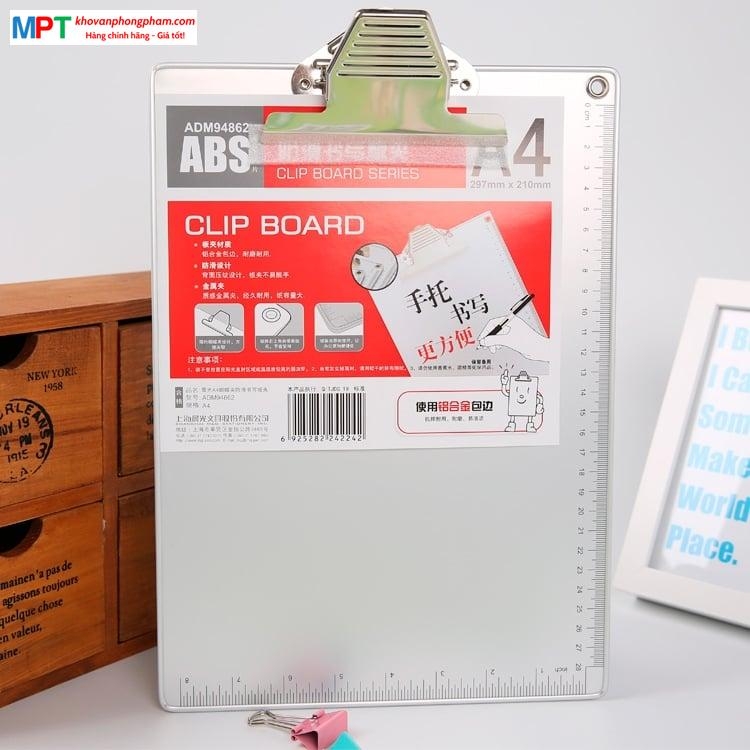 Cặp trình ký 1 mặt nhôm đính kẹp A4 M&G ADM94862