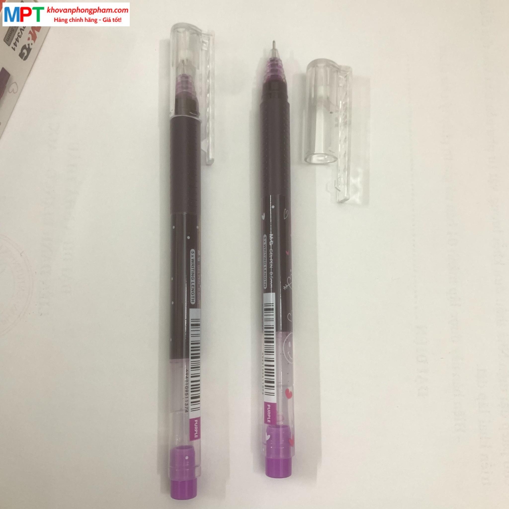Bút gel M&G AGPV3441 ngòi 0.5mm - Viết tới 2.000m, siêu êm trơn
