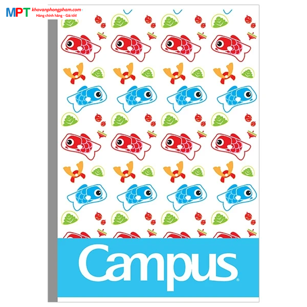 [PHIÊN BẢN GIỚI HẠN - MUA 10 TẶNG 5] Vở kẻ ngang Campus Japan Pattern 72 trang