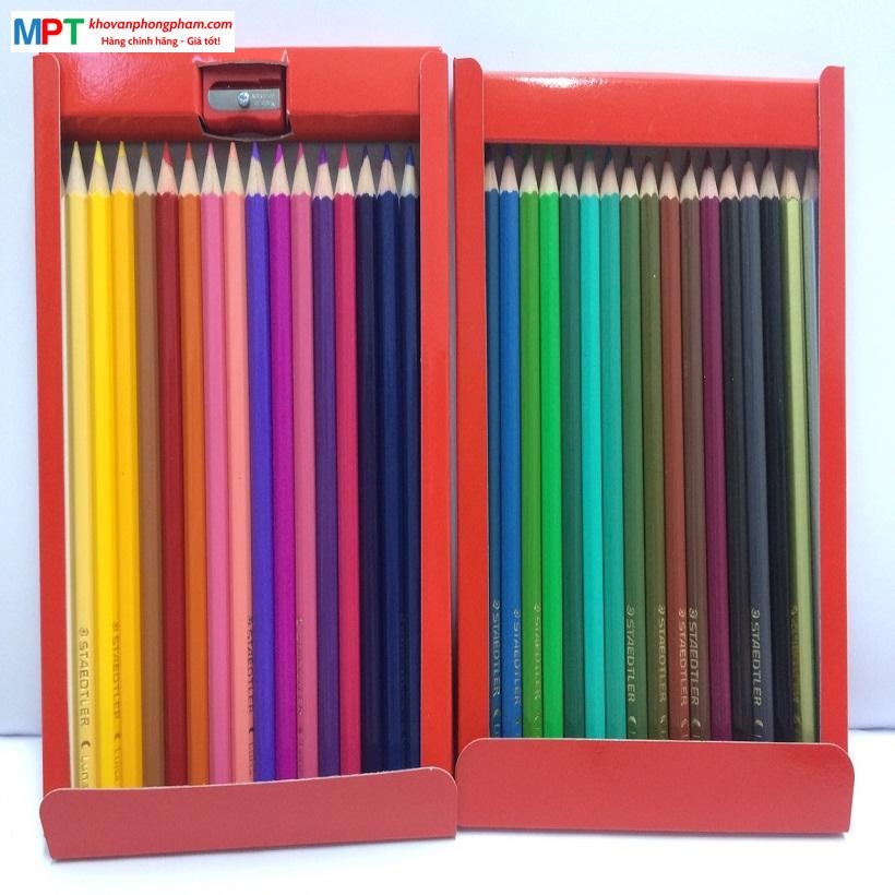 [SIÊU RẺ - CHÍNH HÃNG] Bút chì màu 36 màu Staedtler 136C36