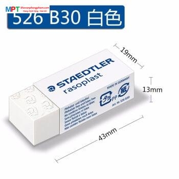 [CHÍNH HÃNG] Tẩy chì Staedtler 526 B30 viên nhỡ