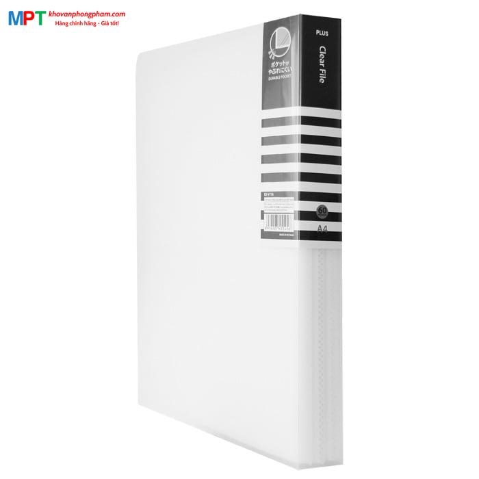 File lá 60 Trang Plus có ngăn giữa - có 6 màu lựa chọn