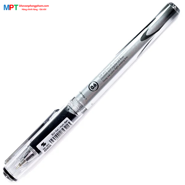 Combo 5 Bút Gel Thiên Long Hi.Master GEL-B03 nét 0.6mm - Mực đen