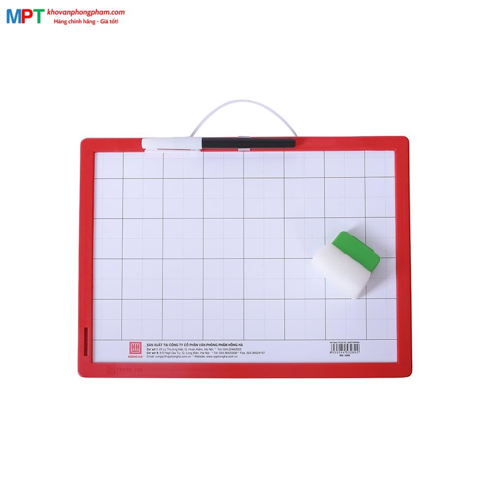 Bảng học sinh Hồng Hà 3289 - Dùng bút dạ và phấn trắng