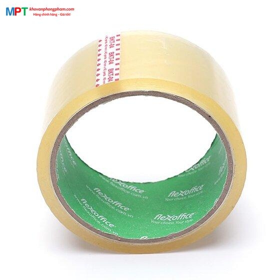Băng keo trong Flexoffice BKT04/FO - bề rộng 48mm, dài 40 Yard tương đương khoảng 37m