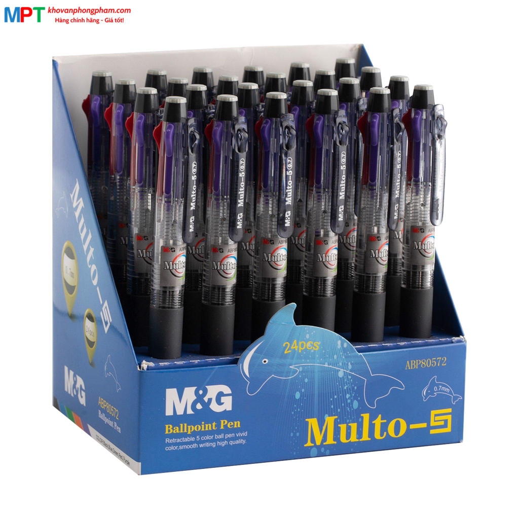 Bút bi 5 màu M&G ABP80572