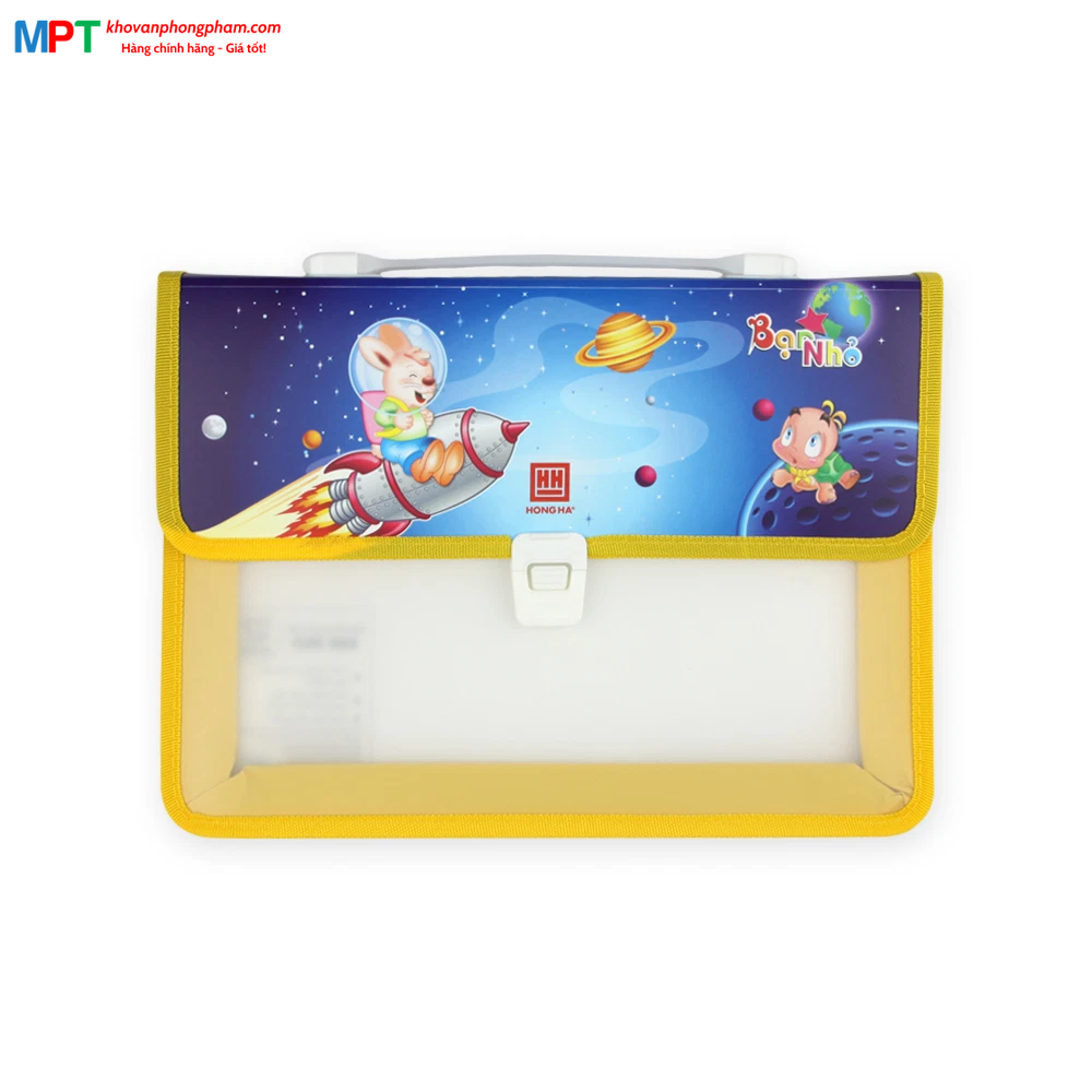 Cặp học thêm 2 ngăn Hồng Hà 3860
