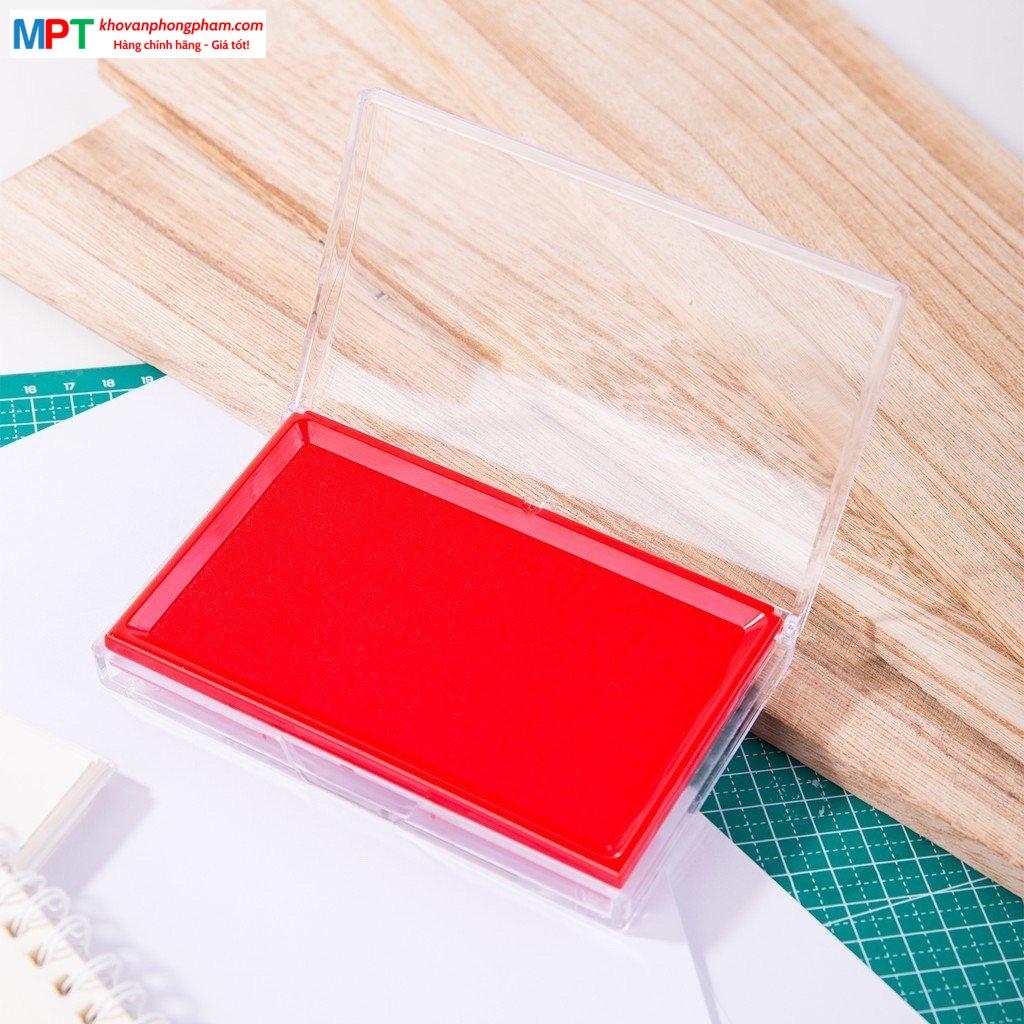 Khay mực dấu Deli 9864 - KT: 138x88x26 mm