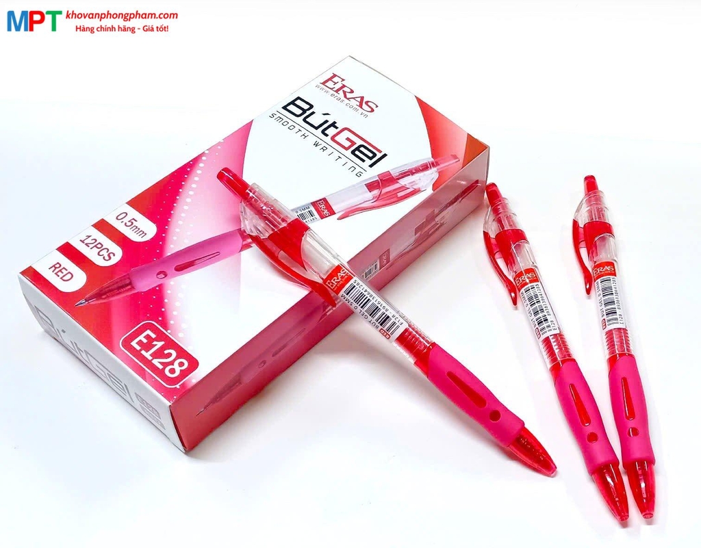 Bút gel ERAS E128 ngòi 0.5mm