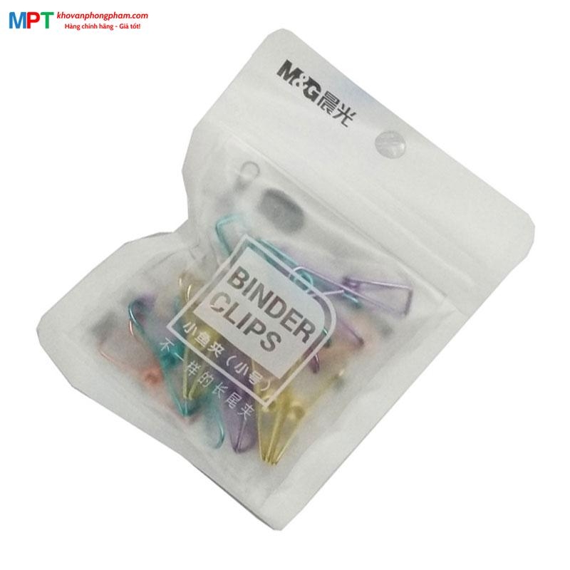 Kẹp sắt hình nhiều màu M&G ABSN2681 (16 cái/túi)