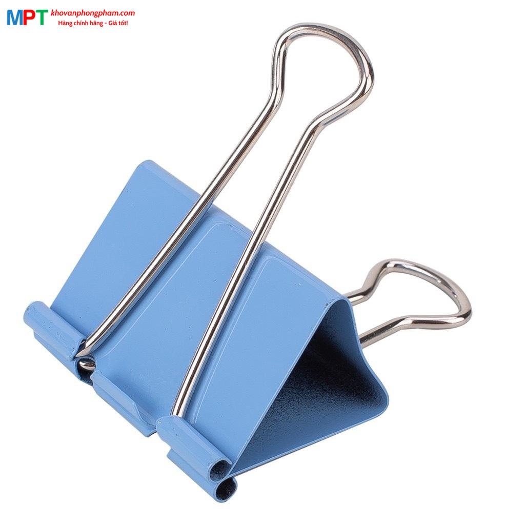 Kẹp bướm màu 32mm Deli E8553A - Hộp 24 cái