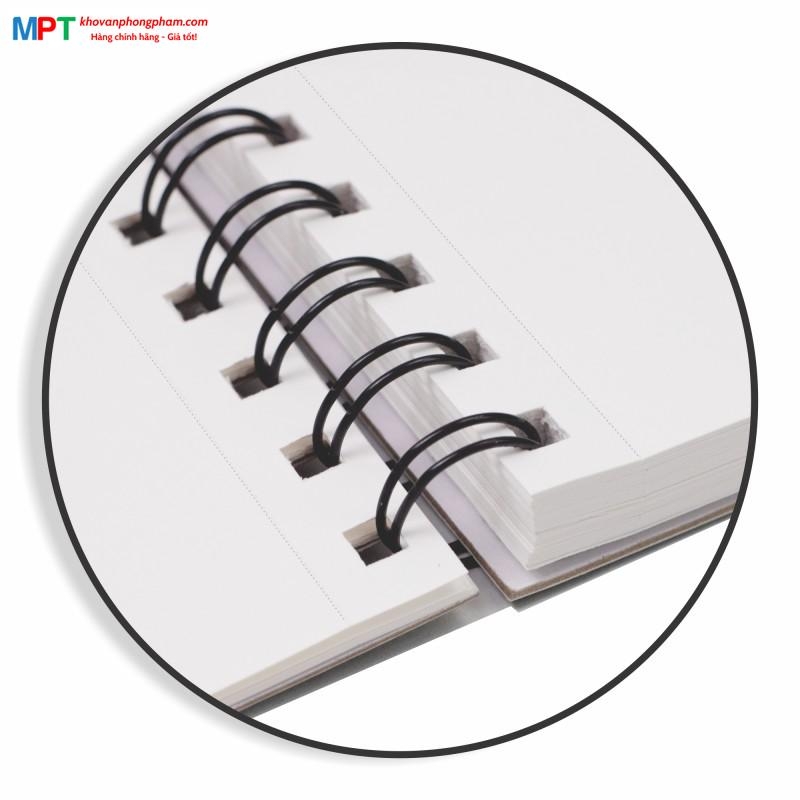 Sổ vẽ phác thảo giấy trơn Sketch Book A5+ Klong 50 tờ 762 - Định lượng 150 g/m² - Kích thước 158x210mm