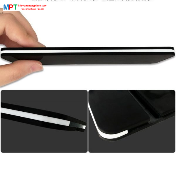 Menu mica để bàn A4 chân cài - Khổ dọc, khổ ngang - Kích thước: 21x29.7cm