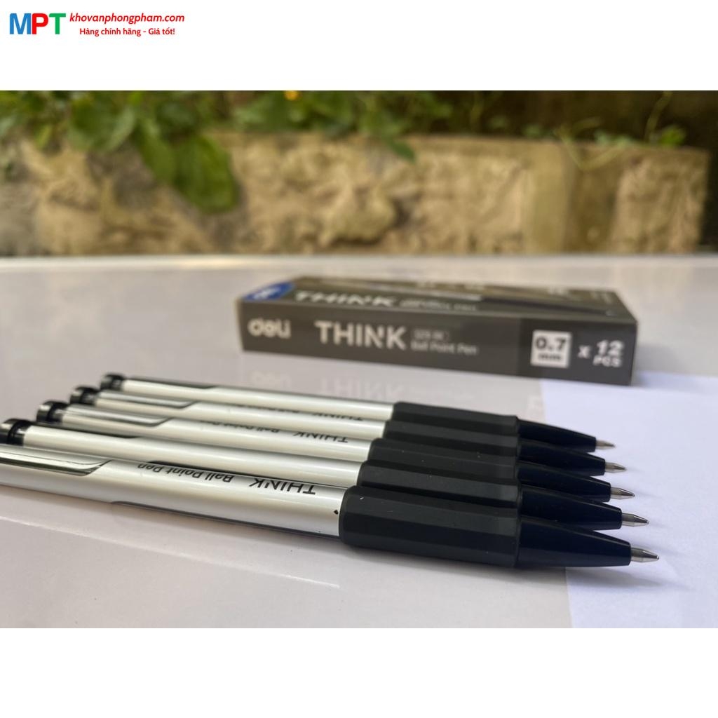 Bút bi Deli Q29-BK Nét 0.7mm - Mực đen