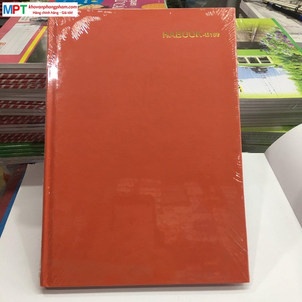 Sổ bìa cứng Habook M-160 bằng đầu 160 trang 4085 (175x245mm)