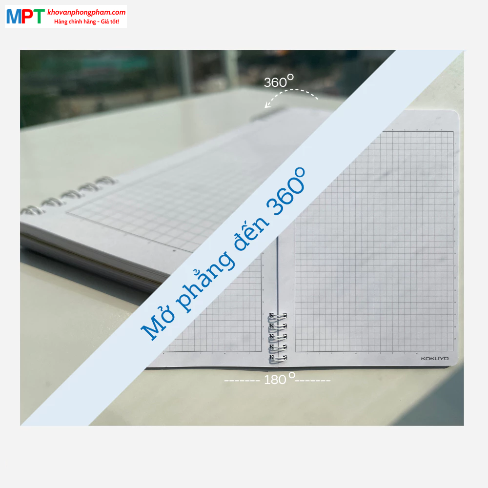 Sổ lò xo A5 Campus Land of Too Shy 2 đầu 160 trang - Dòng kẻ ngang - Định lượng 70gsm, kích thước 148x210mm