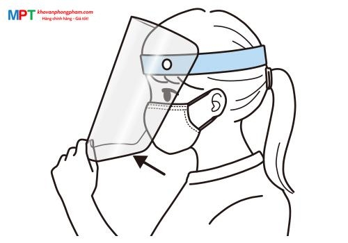 Tấm kính chắn giọt bắn Plus Chính Hãng (không cần mũ)