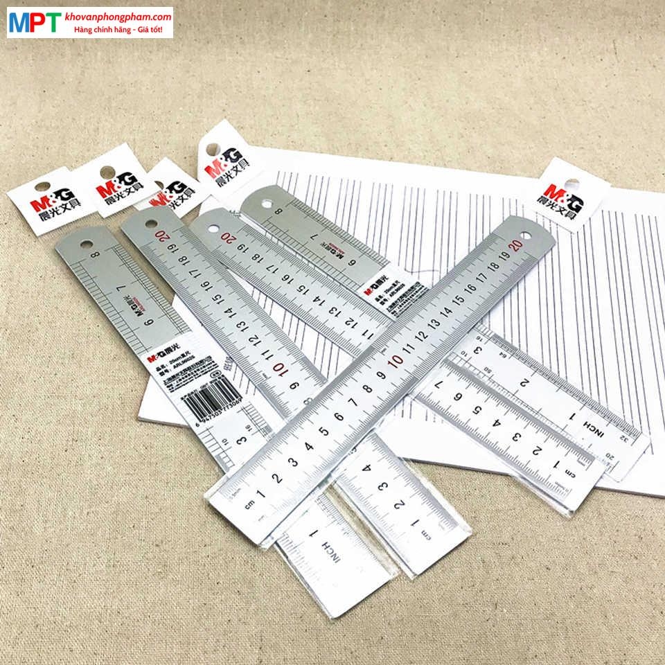 Thước sắt 20cm M&G ARLN0483