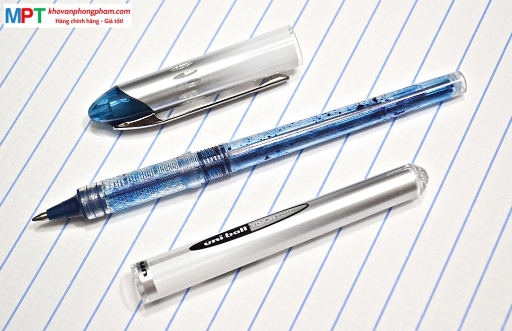 [MUA 12 CÁI TẶNG 1 CÁI] Bút gel Uni-ball Vision Elite UB-200 ngòi 0.8mm (Nhập khẩu bởi Cty Thái Á)