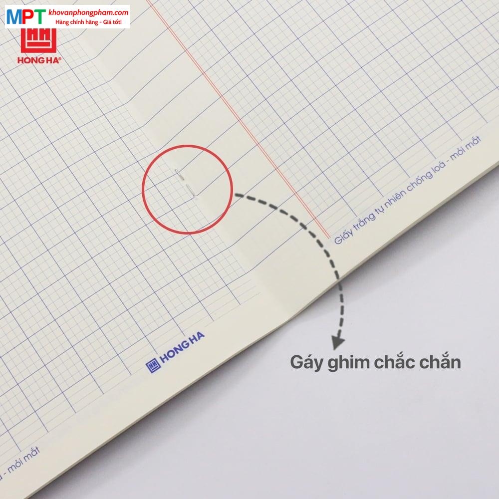 [MẪU MỚI 2024] Vở 4 ô ly Hồng Hà 80 trang ẾCH CỐM 0600 - Định lượng 100gsm, Giấy trắng tự nhiên chống lóa, mỏi mắt - Mua 5 tặng 1 bút chì