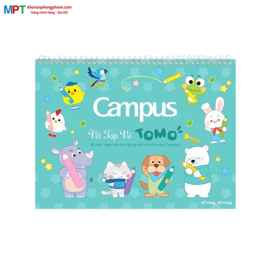 Vở vẽ A4 Campus Tomo 20 tờ SKB-A4TOM-40