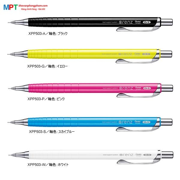 [CHÍNH HÃNG - DO GOLDEN PEN NHẬP KHẨU] Bút chì kim tự động Pentel XPP503 0.3mm