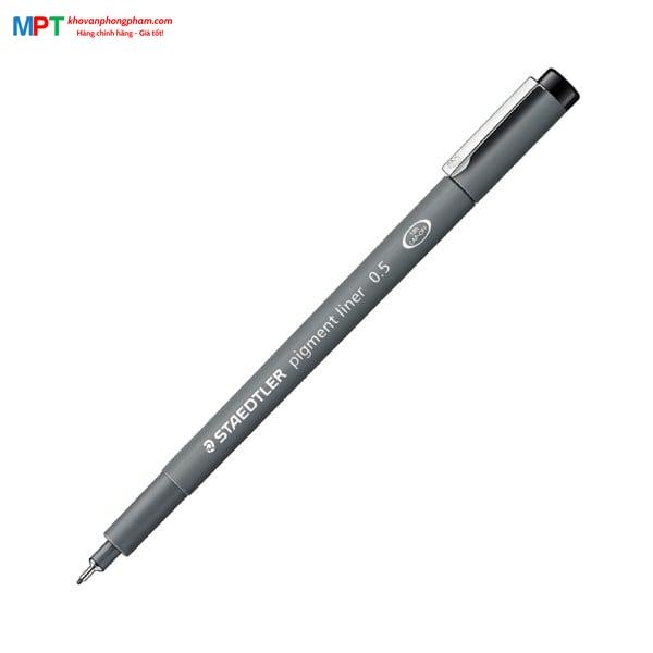 Bút Vẽ Kỹ Thuật Staedtler Chính Hãng 308 05 0.5mm Màu Đen (Bút Dạ Kim Số)
