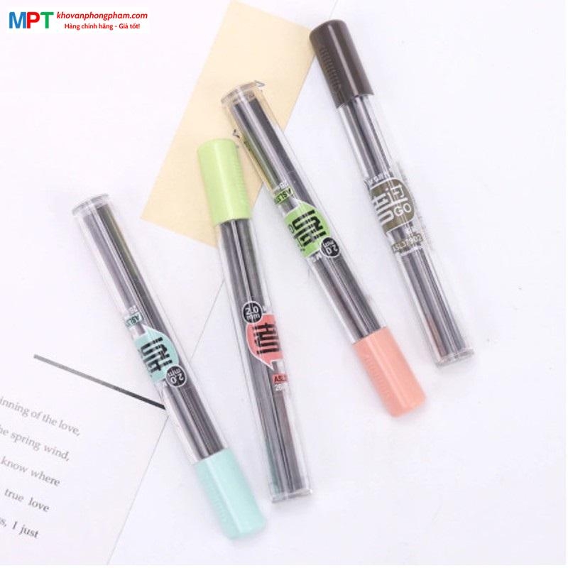 Ruột chì kim 2B ngòi 2.0mm Chính Hãng M&G ASL37902 (90mm x 6 ruột)