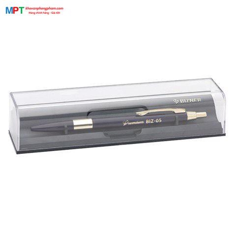 Bút bi BIZNER BIZ-05 nét 0.7mm - Mực xanh (Có hộp nhựa đi kèm)