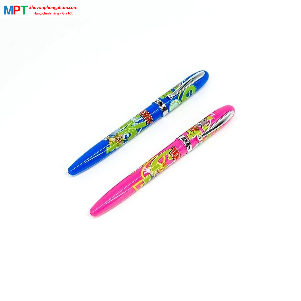 [THANH LÝ] Bút máy Hồng Hà nét hoa Tom & Jerry 2265