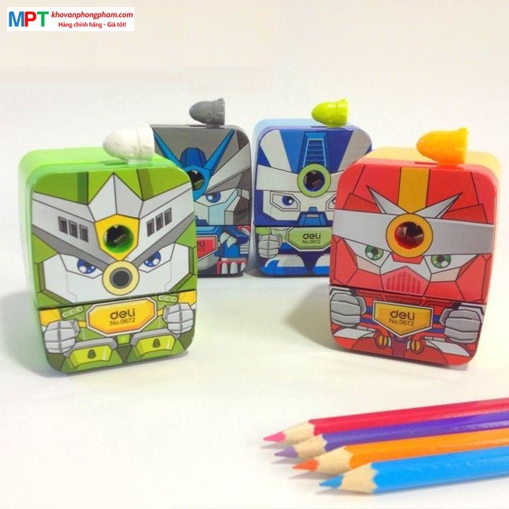 Gọt chì quay tay siêu nhân Deli 0762