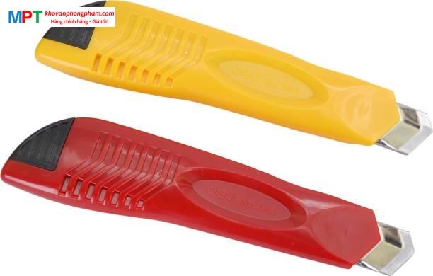 Dao rọc giấy Deli 2043 (Có núm xoay khóa tự động)