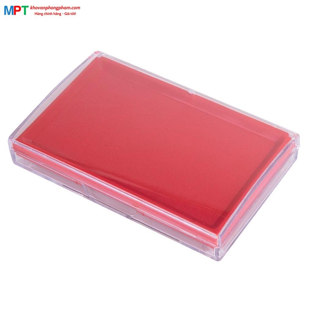 Khay mực dấu Deli 9864 - KT: 138x88x26 mm