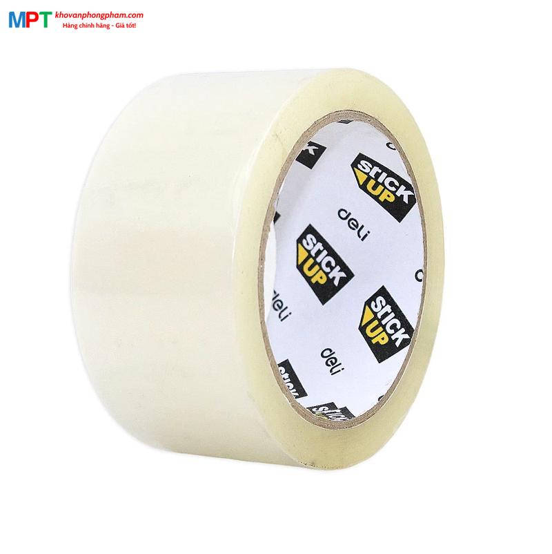 Băng dính trong Deli 80Y DL-BD-80 - Kích thước: 48mm x 65m x 43um