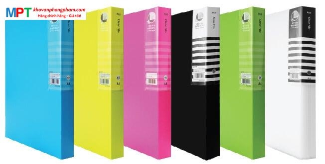 File lá 60 Trang Plus có ngăn giữa - có 6 màu lựa chọn