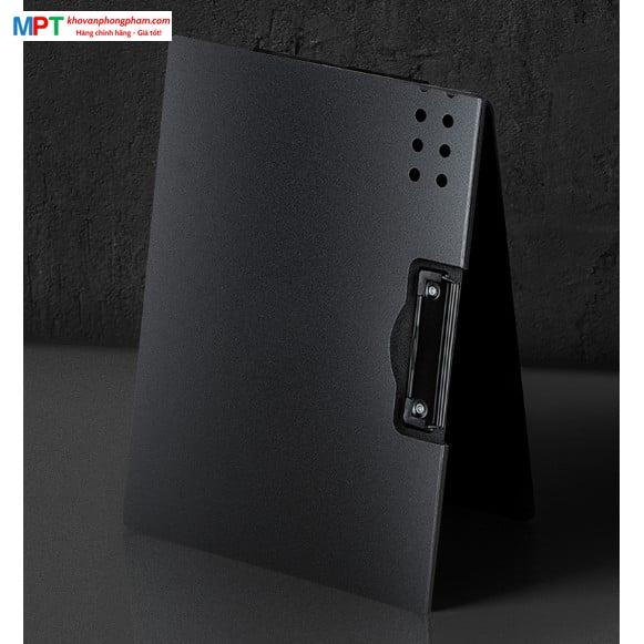 Bìa trình ký kẹp hồ sơ GuangBo khóa ngang A4 màu đen Fizz FZ101008