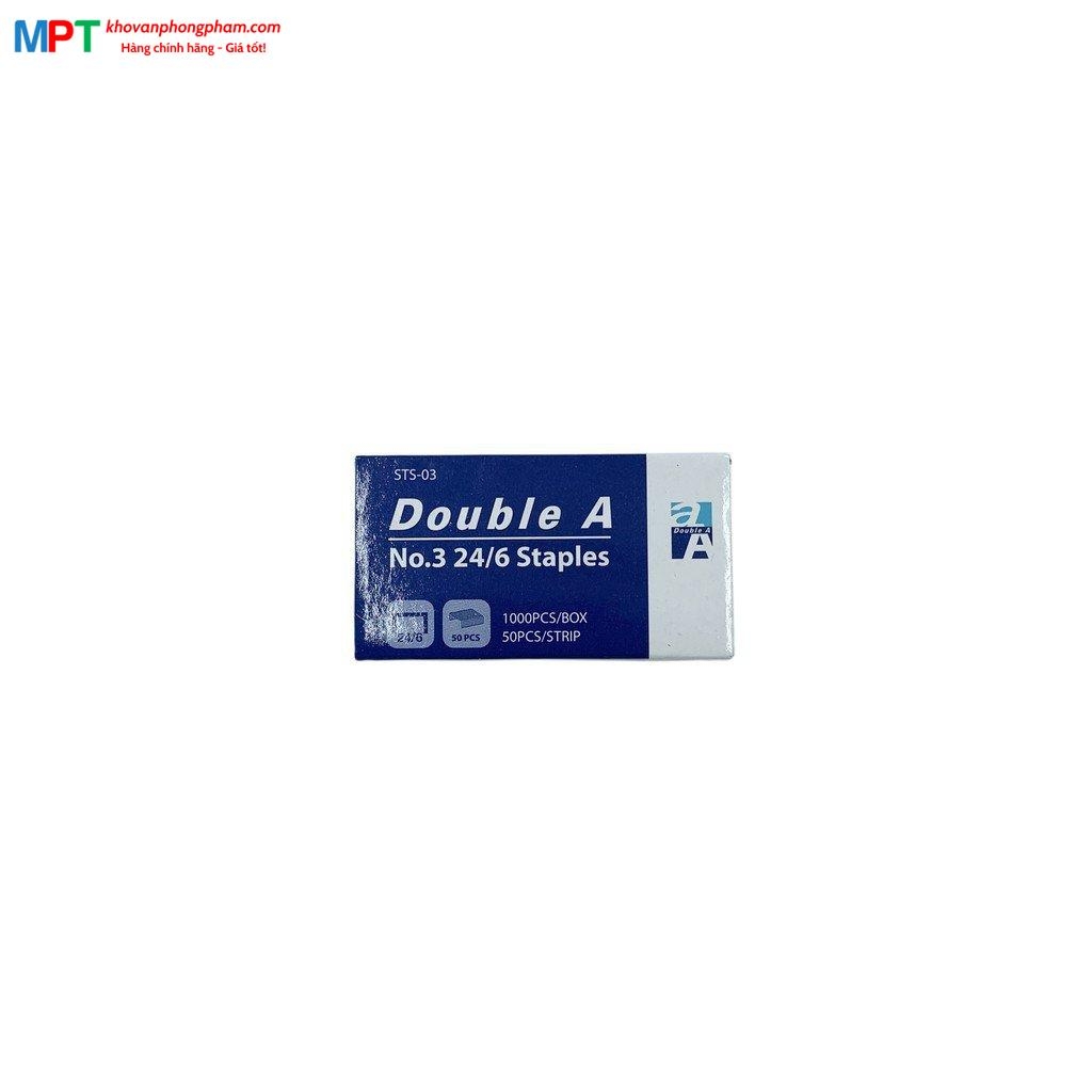 Ghim bấm số 3 Double A STS-03 - Ghim 24/6