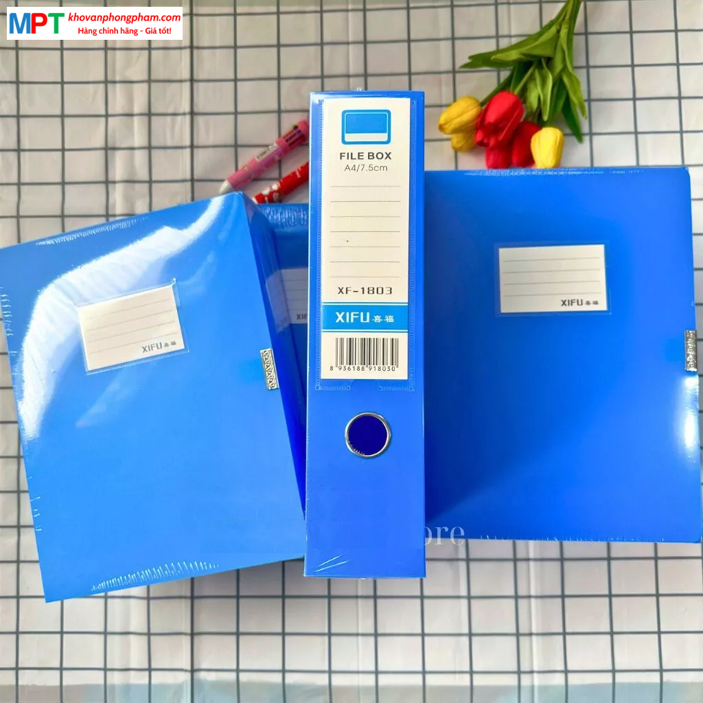 Cặp hộp nhựa 10cm XIFU XF-1804 - Kích thước: 30.5x22x10cm